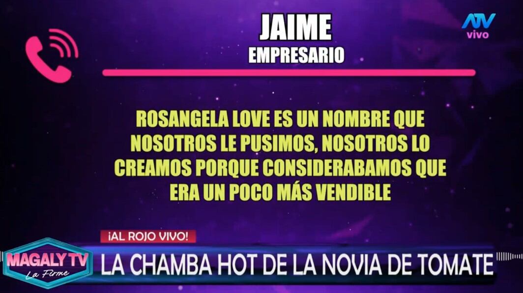 Vanessa López cuestiona si Tomate Barraza conocía los shows de su prometida: “Para casarte tienes que investigar”. Captura: Magaly TV La Firme.