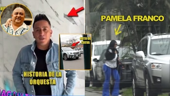 Christian Cueva y Pamela Franco