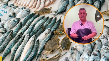 José Antonio Oñate, pescadero: “El lunes se puede comprar pescado, pero de Noruega, Dinamarca o Chile; el día ideal para comprarlo nacional es el miércoles”