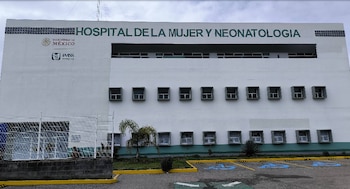 El hospital donde la pareja fingió tener un familiar hospitalizado para platicar con la abuela y generar confianza para robarse al bebé Foto: Maps