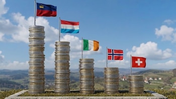 Dónde se concentra la mayor riqueza de Europa: el nuevo mapa económico del continente