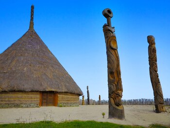 Una tradicional casa kanak en