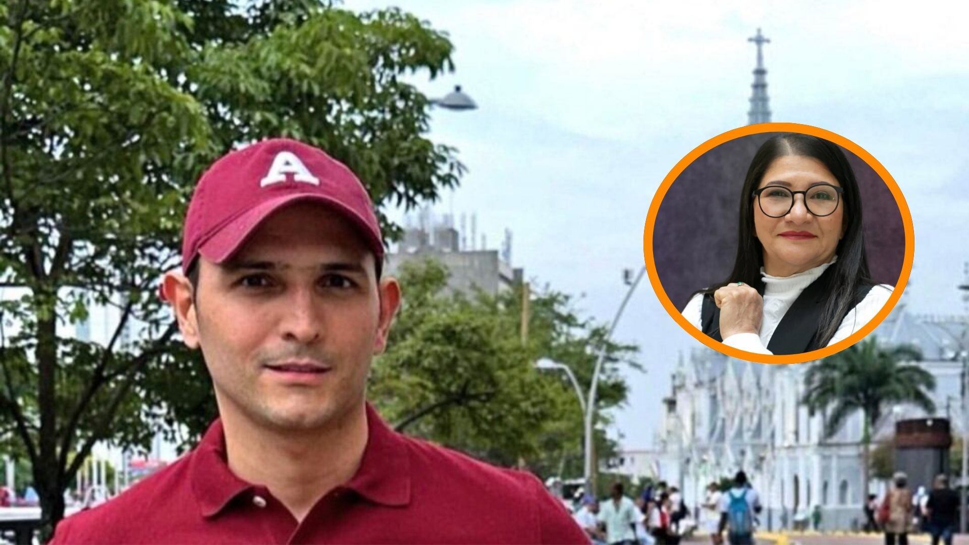 Jaime Arizabaleta discutió con la senadora del partido Comunes por medio de redes sociales - crédito @jarizabaletaf/@sandraramirezcomunes/Instagram