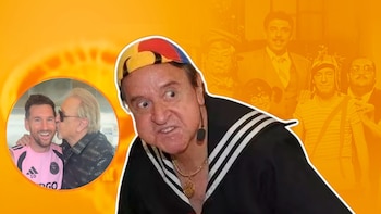 Así fue la emotiva reacción de Carlos Villagrán, Quico en el Chavo del 8, al conocer a Lionel Messi