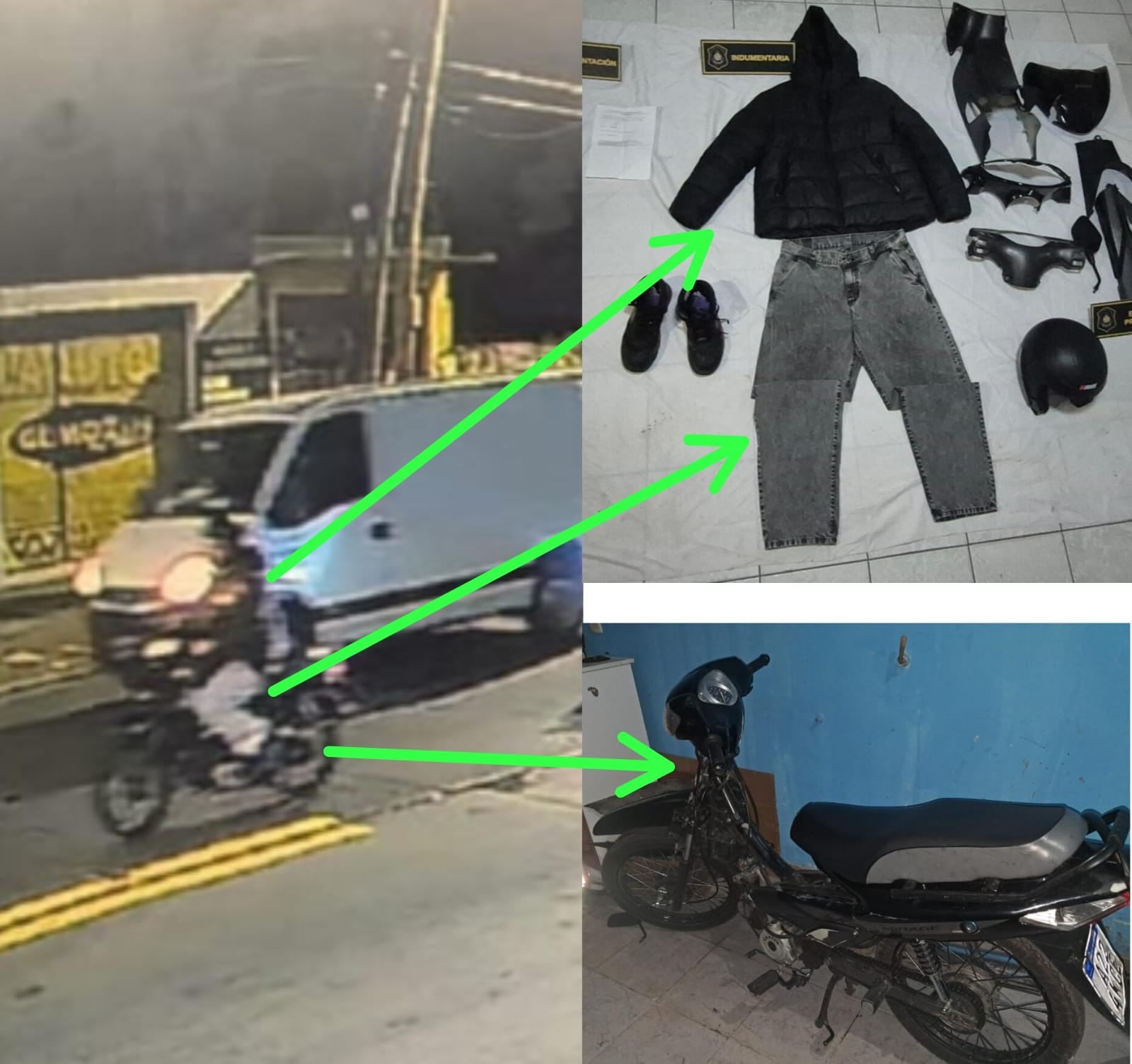 Jubilada atropellada en Villa Luzuriaga: el cotejo de imagenes del detenido