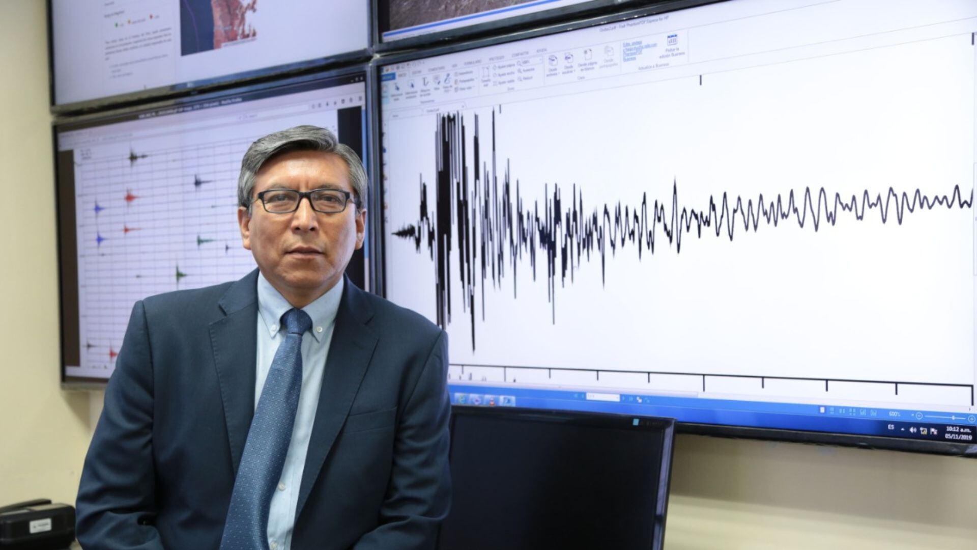 Hernando Tavera, presidente del IGP. | Andina