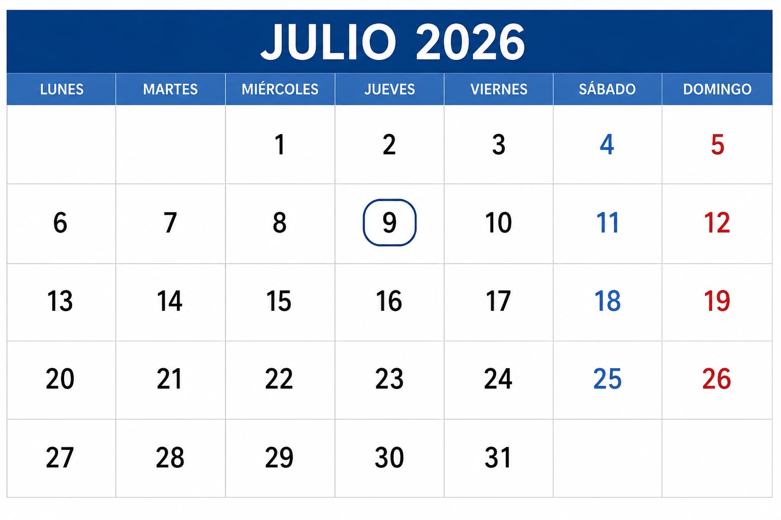 El cronograma de feriados y días no laborables de 2026 incluye fechas inamovibles y jornadas turísticas, además del receso escolar de invierno escalonado por provincia