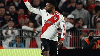 Con dos goles de Borja, River Plate vence a Deportivo Táchira y avanza a los octavos de la Libertadores como el mejor de los punteros