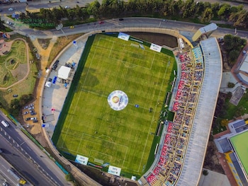El estadio de Mosquera cuenta con camerinos, áreas médicas, zonas de calentamiento, sala de control antidopaje