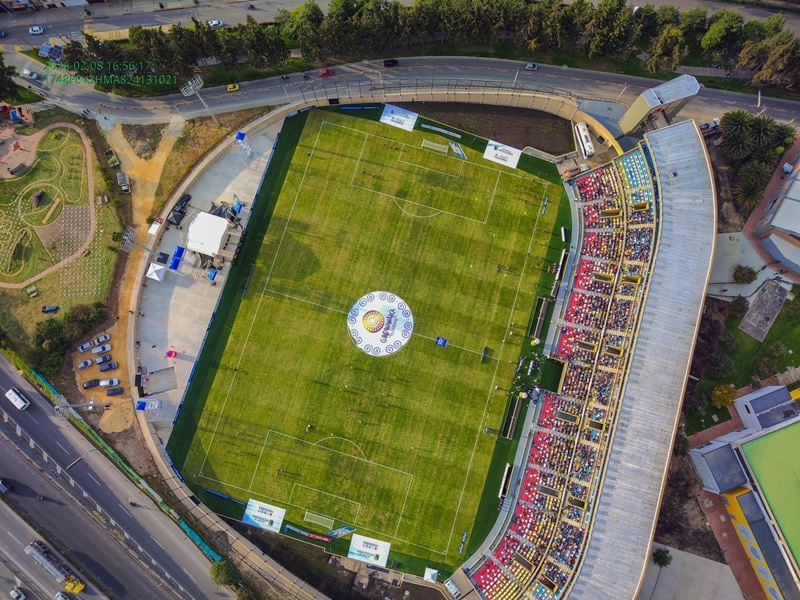 El estadio de Mosquera cuenta con camerinos, áreas médicas, zonas de calentamiento, sala de control antidopaje - crédito Alcaldía Municipal de Mosquera