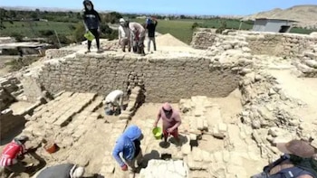 Hallazgo de perro sin pelo en Castillo de Huarmey revela vínculos con culturas andinas.