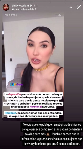 La creadora de contenido está