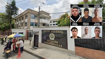 Nueve detenidos se fugaron de la estación de Policía de Dosquebradas, Risaralda: seis siguen prófugos