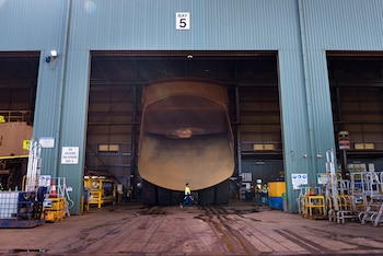 Parte de la operación minera