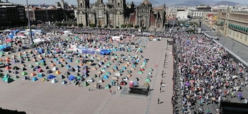 Según reportes oficiales, la Marcha