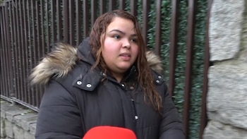 Alejandra, hija de Fedra Lorente,