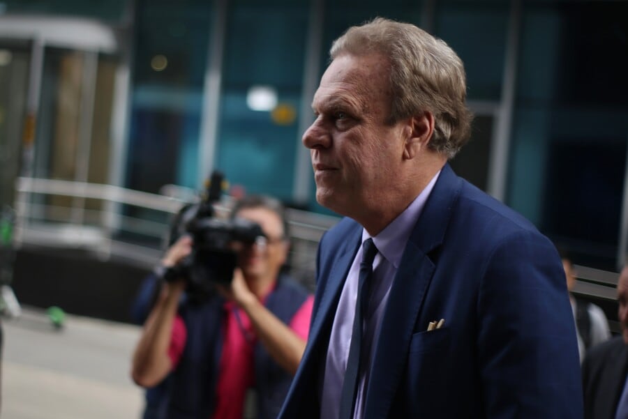 La continuidad de Ramón Jesurún en la presidencia de la Federación Colombiana de Fútbol quedó supeditada a la decisión del nuevo Comité Ejecutivo que asumirá el 28 de agosto - crédito Álvaro Tavera/Colprensa