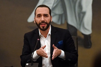 Nayib Bukele es usado como