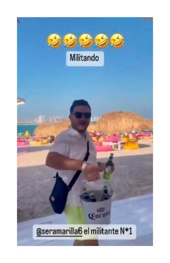 La estadía de Diego Brancatelli