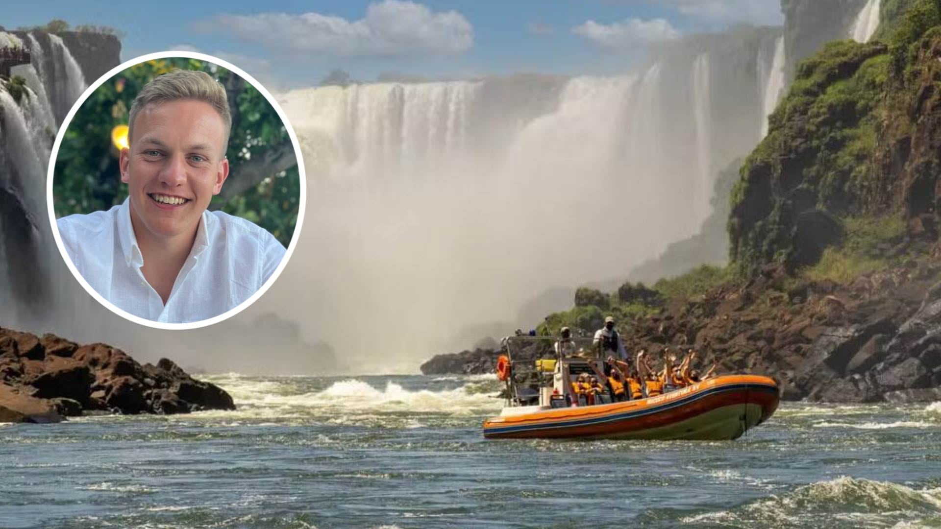 Quién era Mark Lensink, el turista neerlandés que murió tras volcar en pleno paseo por las Cataratas del Iguazú