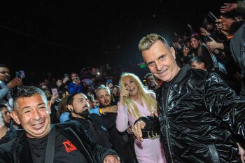 Susana Gimenez en el Circo Rodas