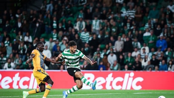 Así calificó la prensa portuguesa a Luis Javier Suárez tras su gol con el Sporting Lisboa: “Contratado con la difícil misión”