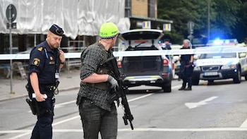 Archivo. La policía sueca en un tiroteo en Malmo