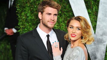 Liam Hemsworth y Miley Cyrus