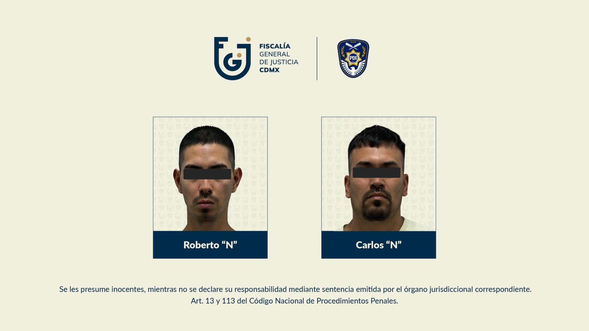 Autoridades procesan a “El Perrillas” y a “El Nini” por extorsión en la alcaldía Tláhuac
