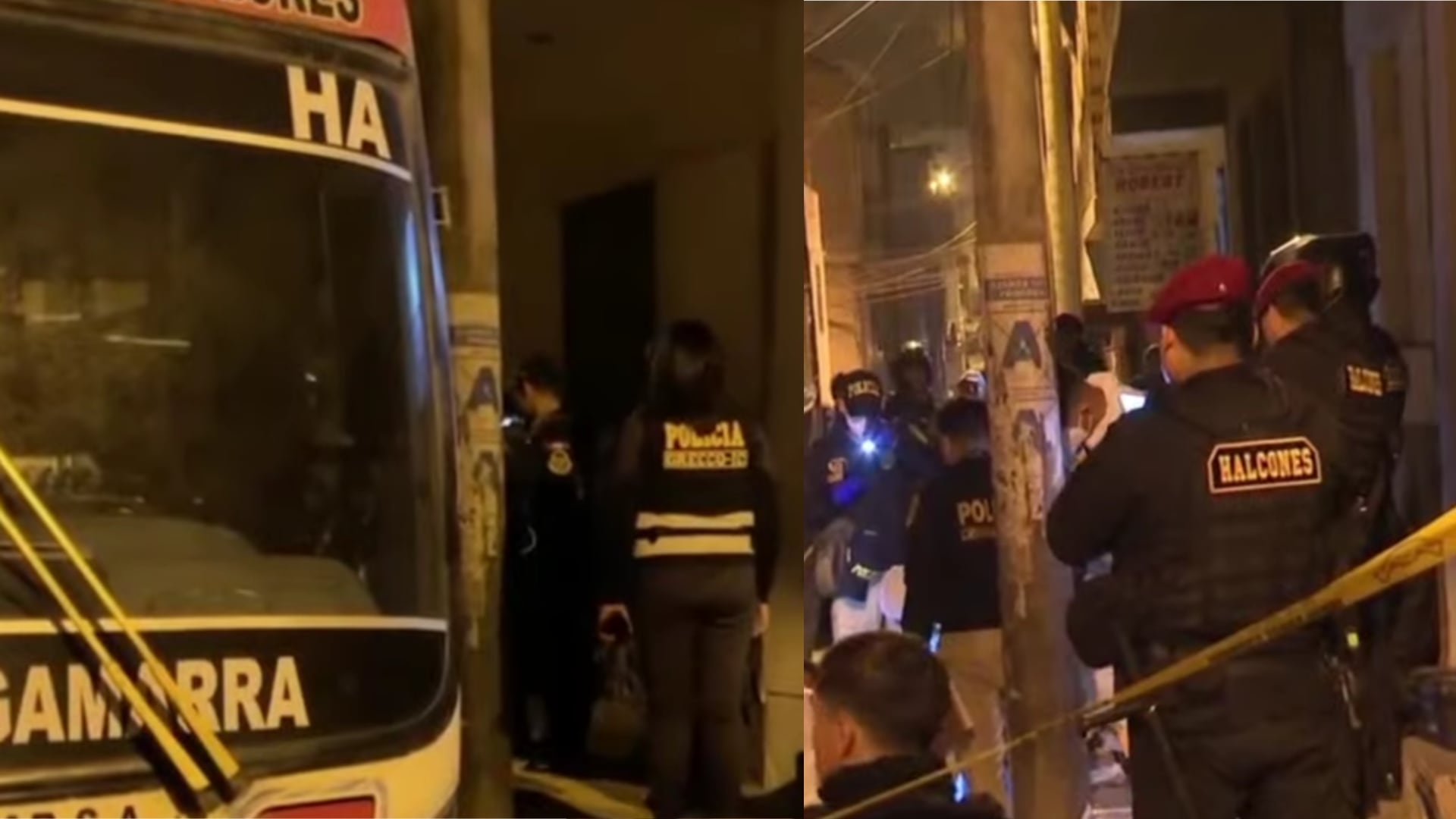 Más de diez casquillos en la escena: dos hombres murieron tras un ataque a balazos| Foto: América Noticias