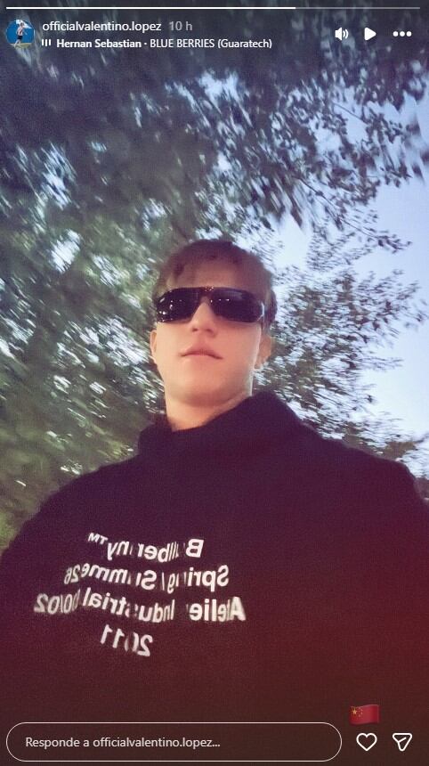 Valentino López viajó con su papá Maxi López y sus hermanos a una mini escapada a Cariló (Instagram)