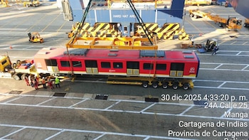 El cuarto tren del metro