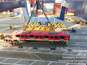 La llegada del cuarto tren