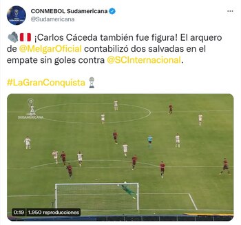 (Foto: Twitter Sudamericana)