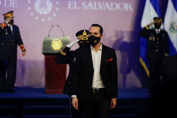 El presidente Nayib Bukele. REUTERS/Jose