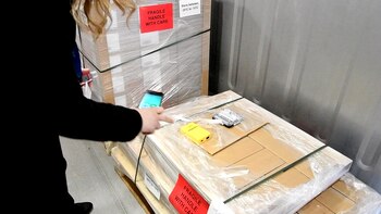 Remesas de vacunas viajan a