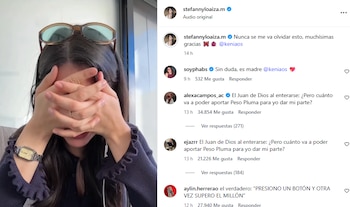 El regreso de Kenia Os: una donación, nuevas indirectas
(RS)