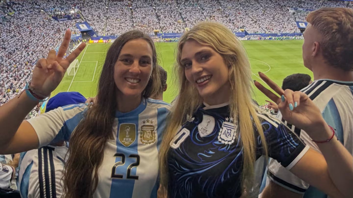 La argentina que vive en Miami ya había renunciado a su trabajo y vendido sus pertenencias en Viedma para viajar al Mundial de Qatar 2022 (Instagram)
