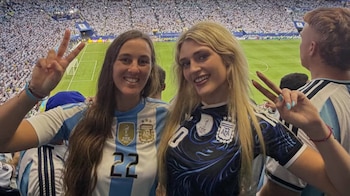 La argentina que vive en Miami ya había renunciado a su trabajo y vendido sus pertenencias en Viedma para viajar al Mundial de Qatar 2022 (Instagram)