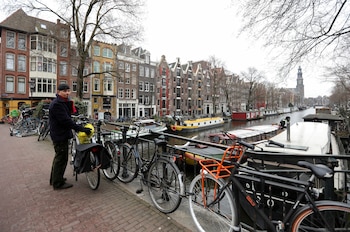 El canal Prinsengracht de Ámsterdam