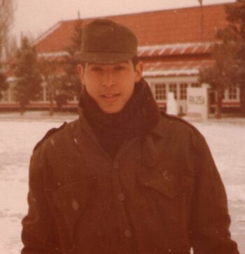 El soldado Milton Galíndez voló