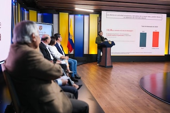 El presidente Gustavo Petro defiende una nueva ley de financiamiento para superar la crisis fiscal y evitar la emergencia económica en Colombia - crédito @infopresidencia/X