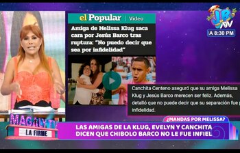 Magaly Medina criticó que hayan negado que una infidelidad fue la razón por la que Melissa Klug terminó con Jesús Barco.