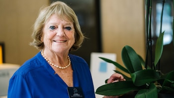 La profesora Gloria Montenegro es