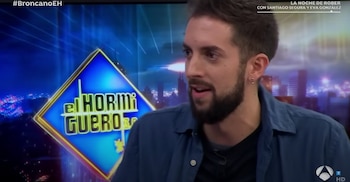 David Broncano en 'El Hormiguero' en junio de 2018 (ATRESMEDIA)