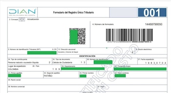 Con el RUT los contribuyentes
