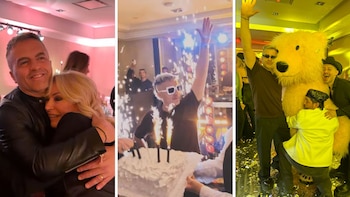 La espectacular fiesta de Ángel de Brito por sus 50 años: baile, diversión y reencuentros con la farándula argentina