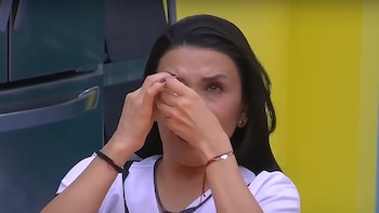 Dalilah Polanco rompió en llanto