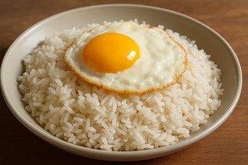 La combinación de arroz y