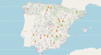 Mapa de tráfico de la DGT